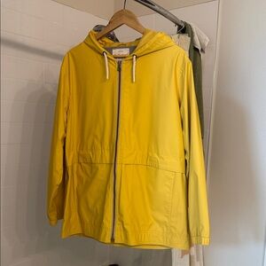 Weatherproof Bright Yellow Hooded Utility Jacket